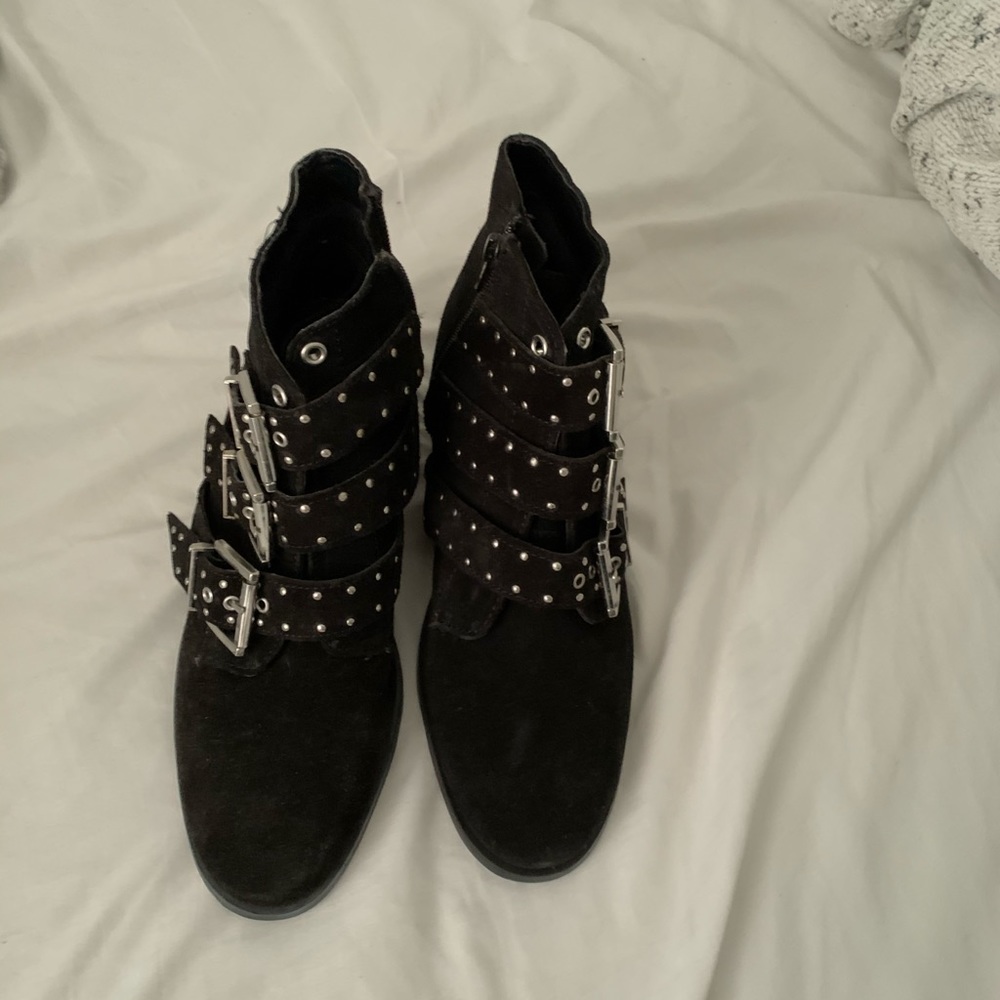 topshop shorts boots